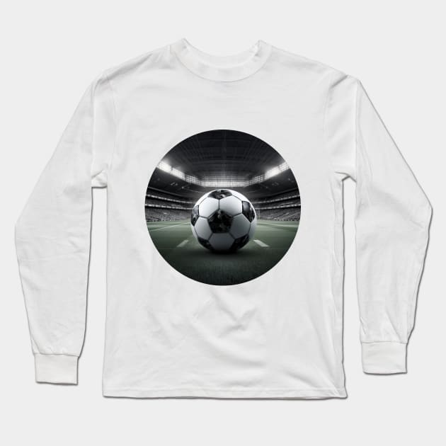 Soccer Field Long Sleeve T-Shirt by Carrie Ann's Collection